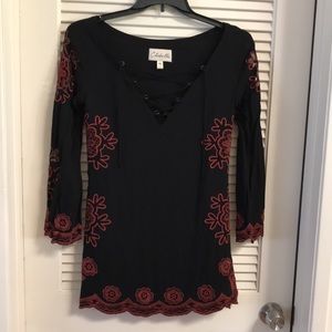 Cleobella embroidered dress XS